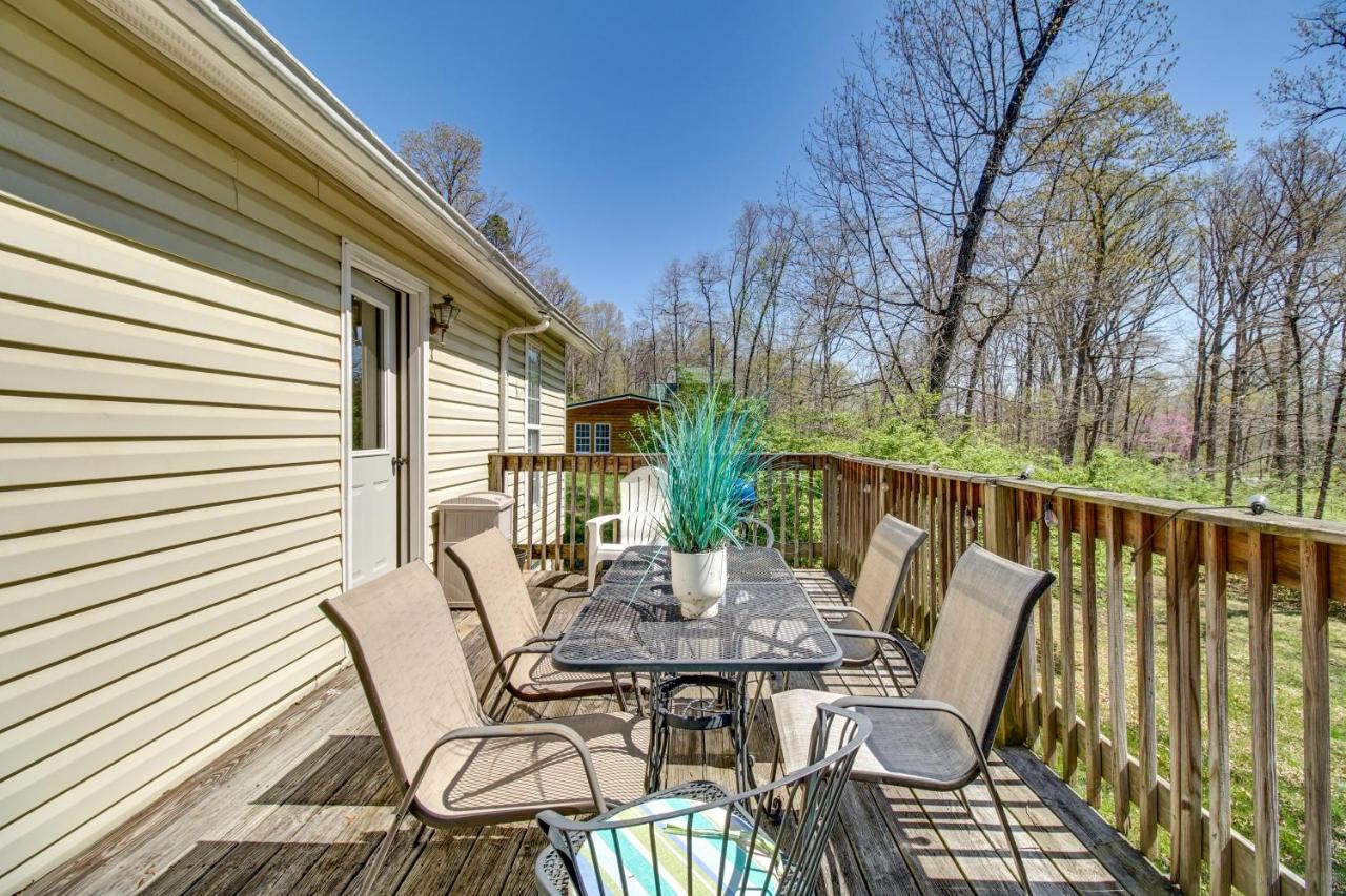 Homey Luray Cabin With Fire Pit And Deck! Exterior foto